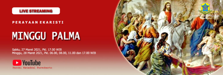 Misa Minggu Palma 2021