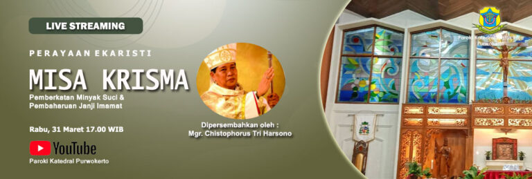 Misa Rabu Krisma 2021