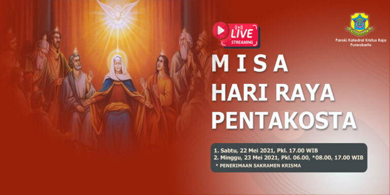 Misa Hari Raya Pentakosta 2021