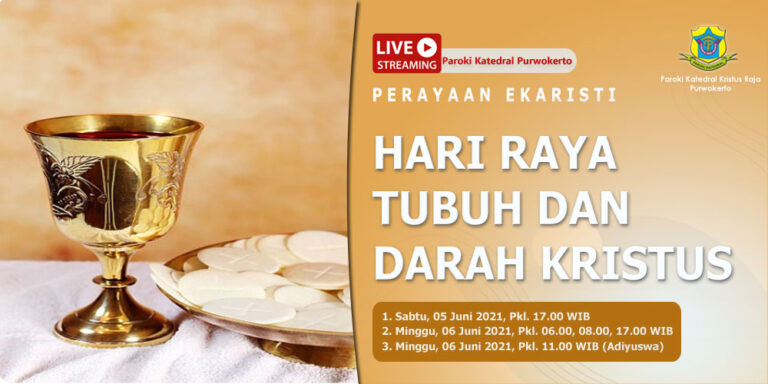 Misa Hari Raya Tubuh dan Darah Kristus 2021