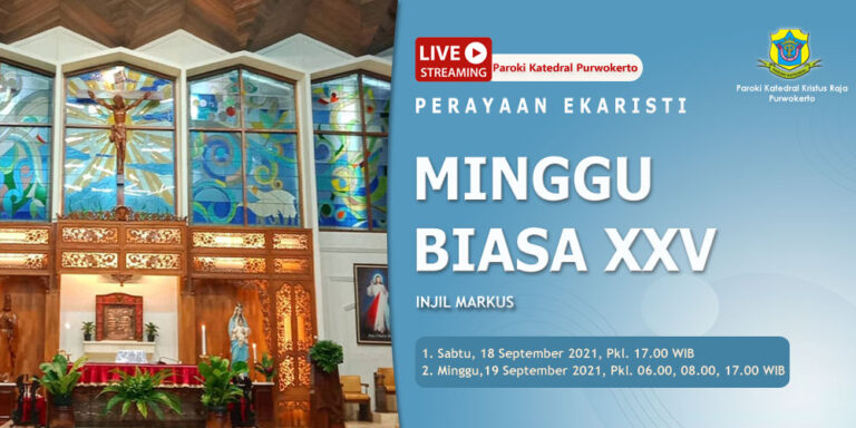 Misa Minggu Biasa XXV – September 2021