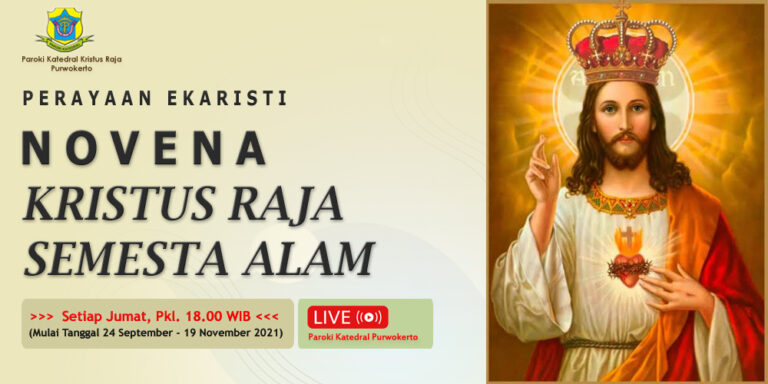Novena Kristus Raja Semesta Alam – 2021