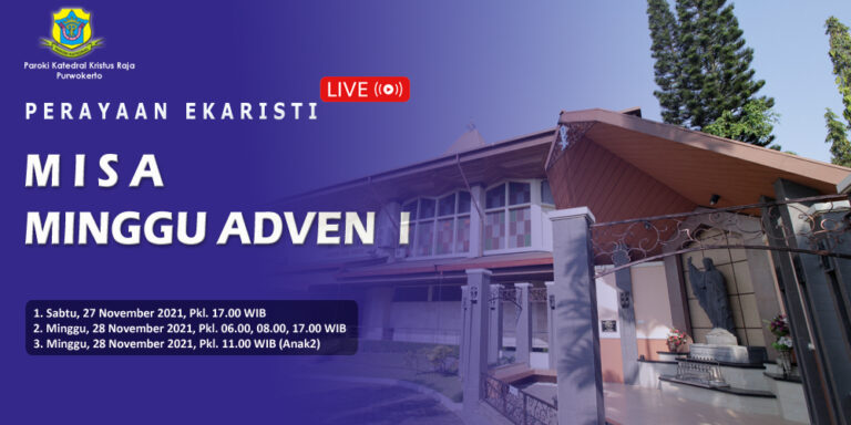 Misa Minggu Adven I – November 2021