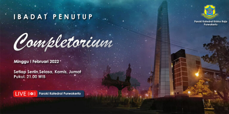 Completorium –  Minggu I Februari 2022