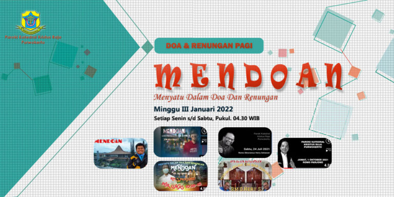 Mendoan  – Minggu III Januari 2022