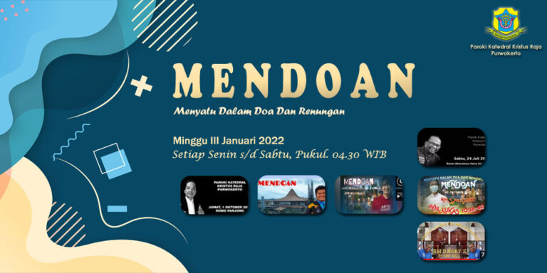 Mendoan  – Minggu IV Januari 2022