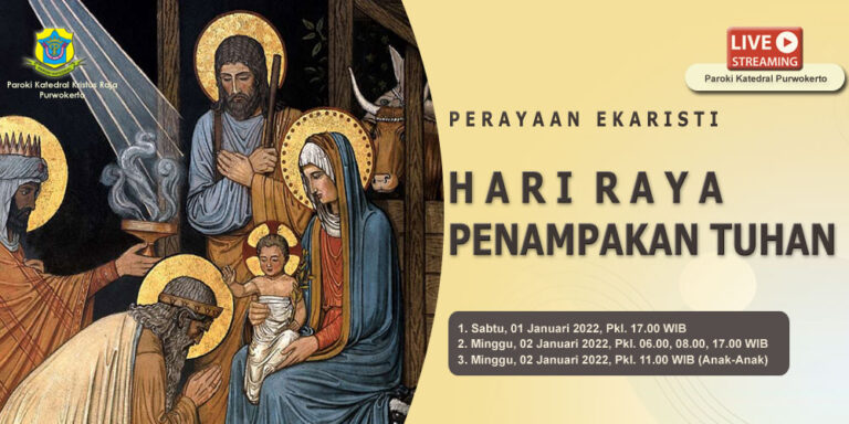 Misa Hari Raya Penampakan Tuhan – Januari 2022