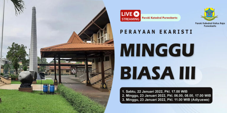 Misa Minggu Biasa III – Januari 2022