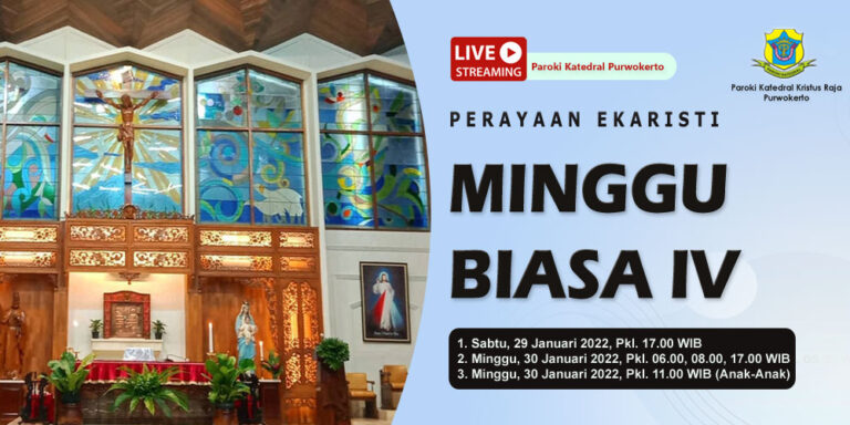 Misa Minggu Biasa IV – Januari 2022