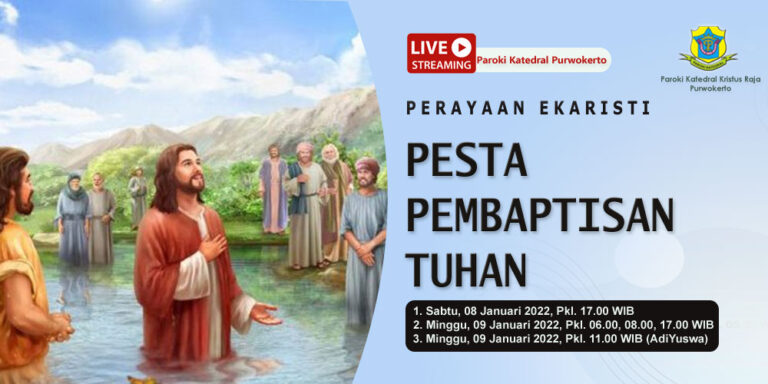 Misa Pesta Pembaptisan Tuhan – Januari 2022
