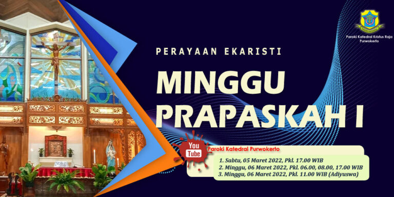 Misa Minggu Prapaskah I – Maret 2022