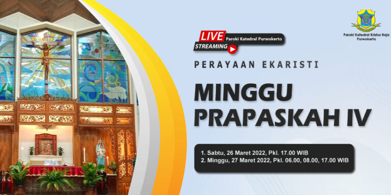Misa Minggu Prapaskah IV – Maret 2022