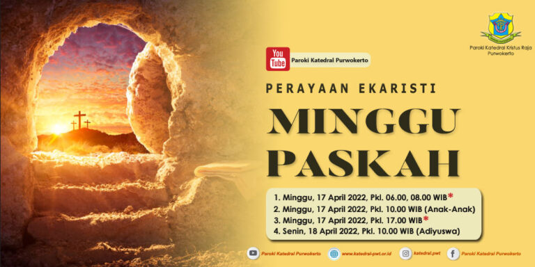 Misa Minggu Paskah – April 2022