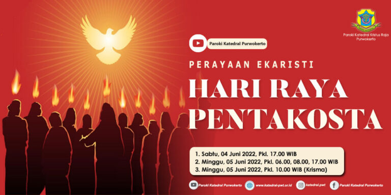 Misa Hari Raya Pentakosta – Juni 2022