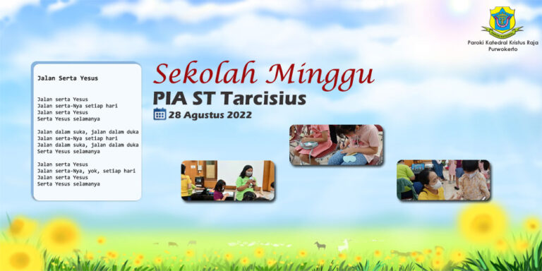 “Jalan serta Yesus”, PIA ST Tarcisius