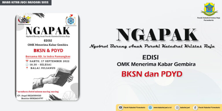 OMK Menerima Kabar Gembira