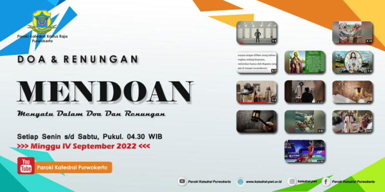 Mendoan  – Minggu IV September 2022