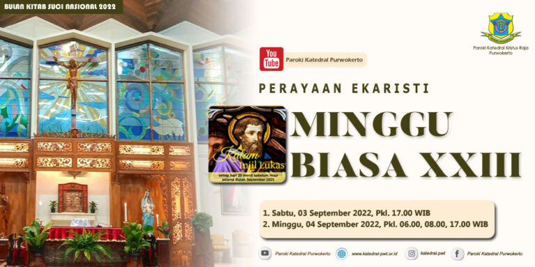 Misa Minggu Biasa XXIII – September 2022
