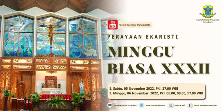 Misa Minggu Biasa XXXII – November 2022