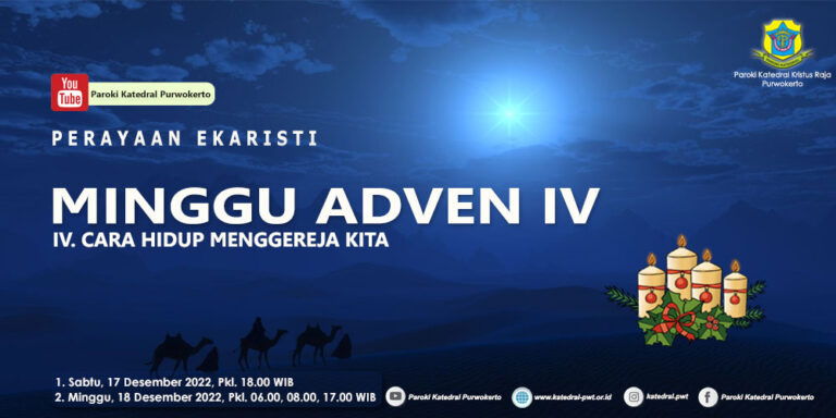 Misa Minggu Adven IV – Desember 2022