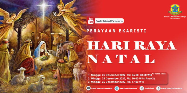 Misa Hari Raya Natal – Desember 2022