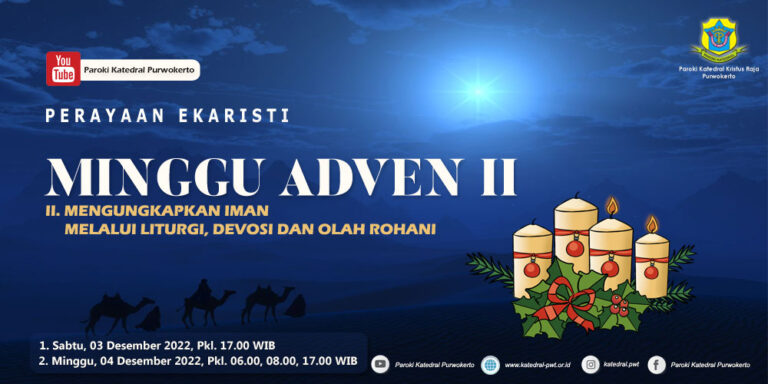 Misa Minggu Adven II – Desember 2022