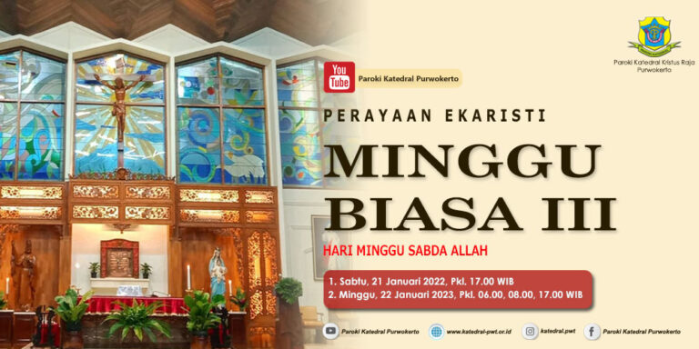 Misa Minggu Biasa III – Januari 2023