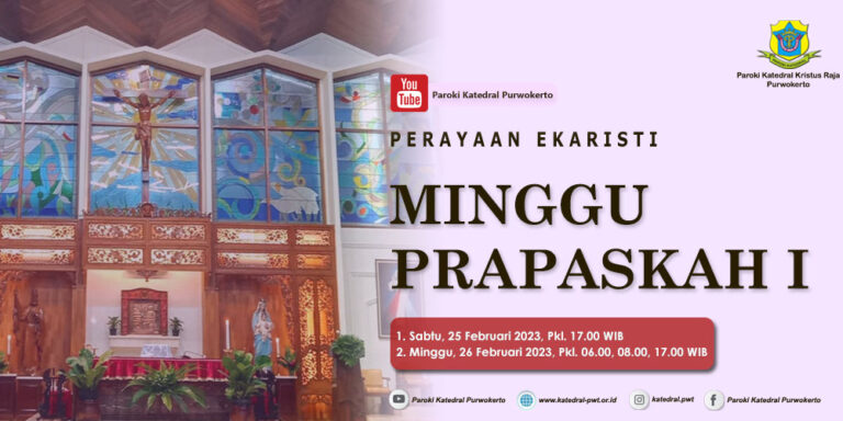 Misa Minggu Prapaskah I – Februari 2023