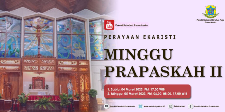 Misa Minggu Prapaskah II – Maret 2023