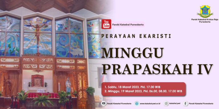 Misa Minggu Prapaskah IV – Maret 2023