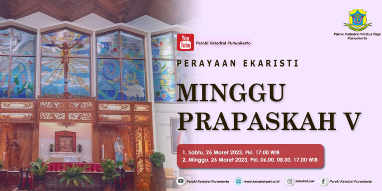 Misa Minggu Prapaskah V – Maret 2023