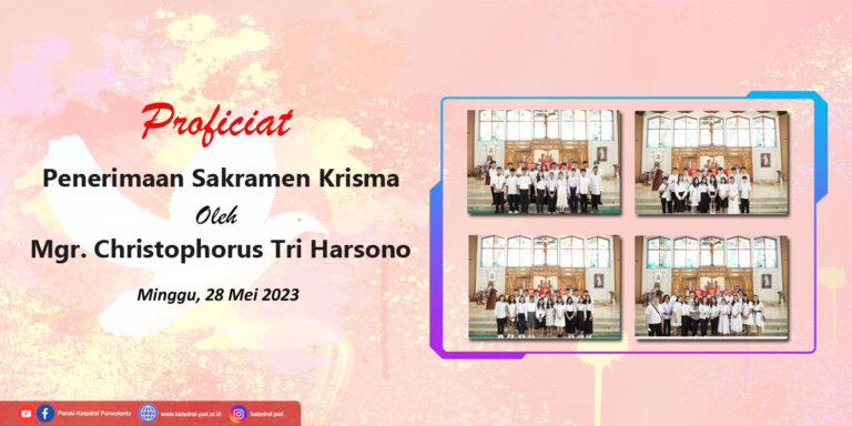 Penerimaan Sakramen Krisma – 2023