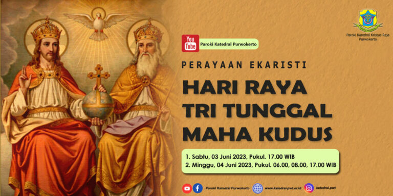 Misa Hari Raya Tritunggal Maha Kudus – Juni 2023