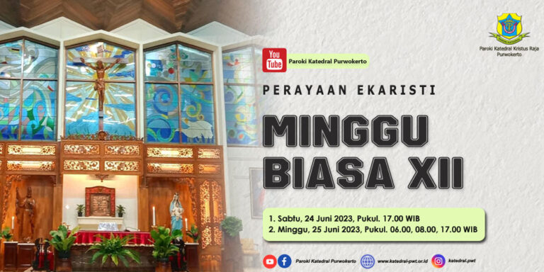 Misa Minggu Biasa XII – Juni 2023