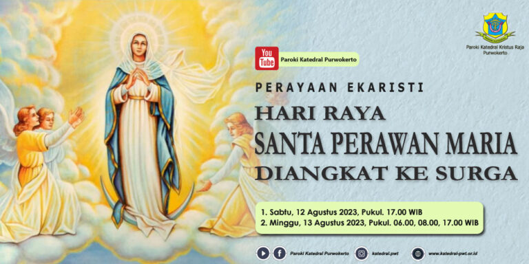 Misa Hari Raya Santa Perawan Maria Diangkat Ke Surga