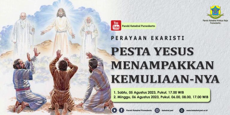 Misa Pesta Yesus Menampakkan Kemuliaan-Nya