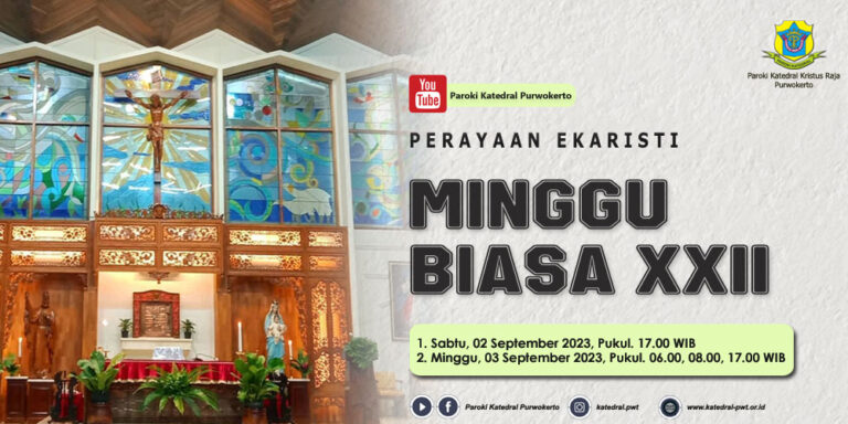 Misa Minggu Biasa XXII – September 2023