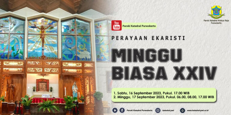 Misa Minggu Biasa XXIV – September 2023