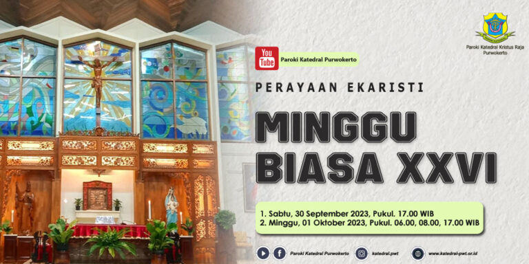 Misa Minggu Biasa XXVI – Oktober 2023