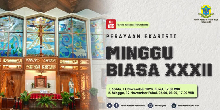 Misa Minggu Biasa XXXII – November 2023