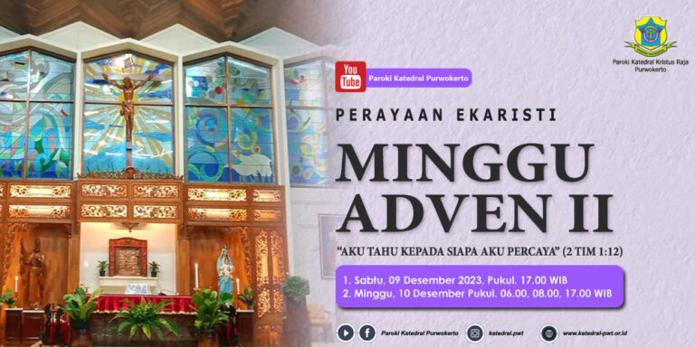 Misa Minggu Adven II – Desember 2023