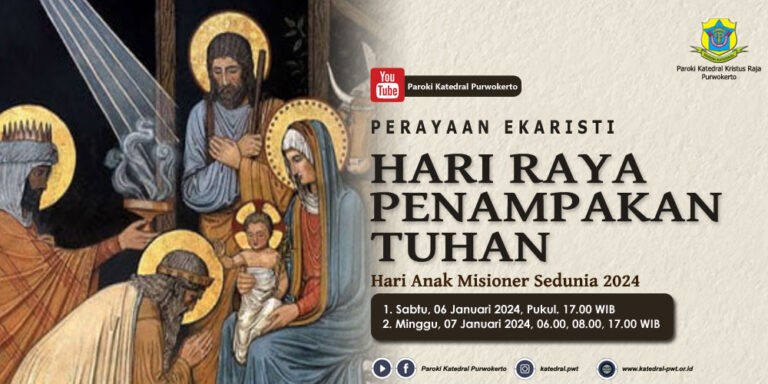 Misa Hari Raya Penampakan Tuhan – Januari 2024