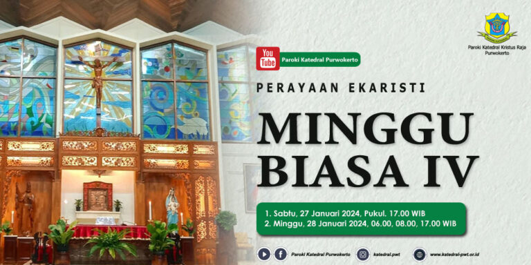 Misa Minggu Biasa IV – Januari 2024