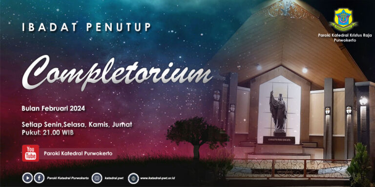 Completorium – Minggu III Februari 2024