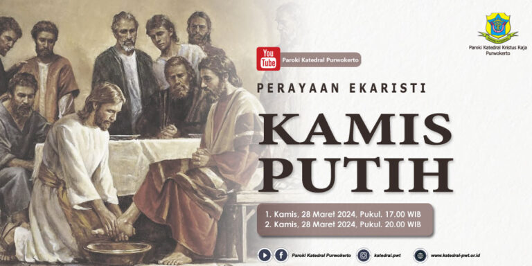 Misa Kamis Putih – Maret 2024