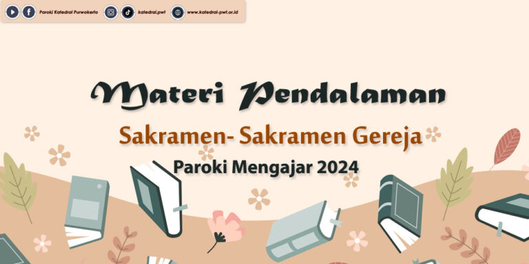 Materi Katekese Sakramen-Sakramen
