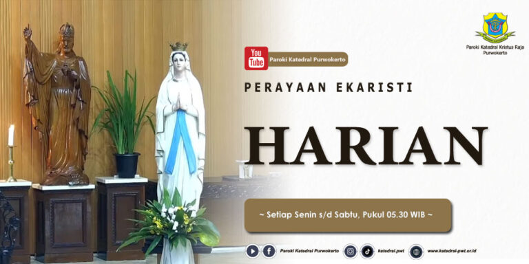 Misa Harian – Minggu IV Mei 2024