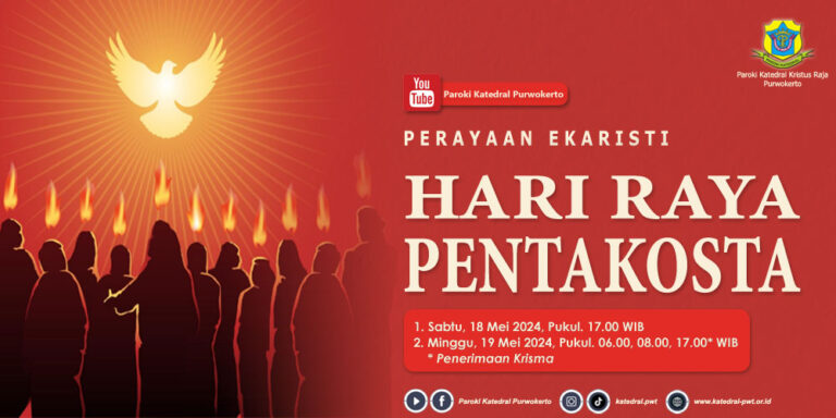 Misa Hari Raya Pentakosta – Mei 2024