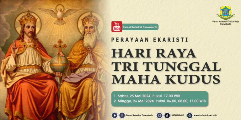 Misa Hari Raya Tritunggal Maha Kudus – Mei 2024