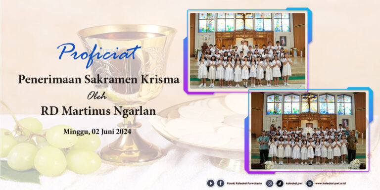 Penerimaan Komuni Pertama – 2024